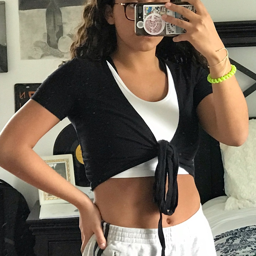Brandy Melville Wrap Top